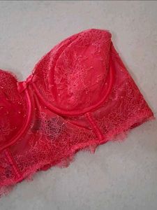 36B Lace Strapless Bra