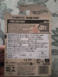 HOTWHEELS 11 CORVETTE GRAND SPORT