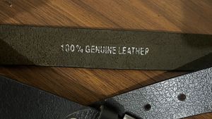 Formal Black Leather Belt | 100% Genuine Leathe