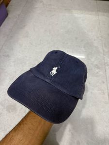 Ralph Lauren Scannable Navy Polo Cap 🧢
