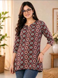 Stylish Printed Kurta Tunic