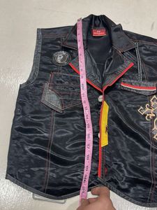 Edgy Black Vest