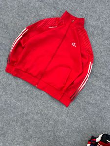 Classic Sport Red Track Jacket