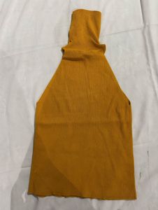 Zara Mustard Top