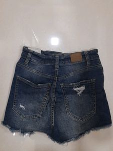 IMPORTED Y2k Denim Shorts