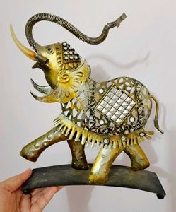 Vintage Decorative Elephant Showpiece