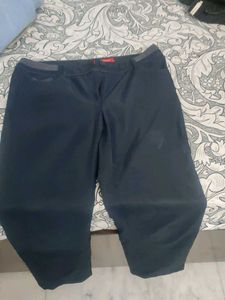 Classic Navy Blue Formal Trousers
