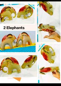 Set of 5 Metal Decors Animals
