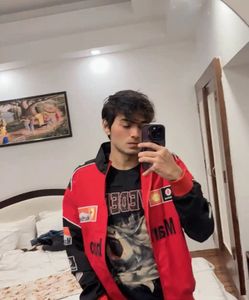Red & Black Racing Jacket