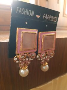 Baby Pink Earings