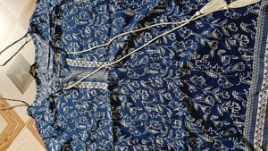 Blue Comfortable Topwear ( Wore Once/Twice )