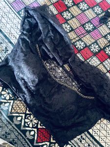 black full sleeve blouse