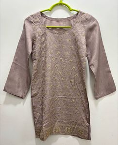 Golden Work Detailing Sharara Set