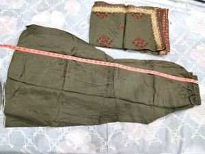 fresh banarasi plazzo suit &amp; dupatta dress