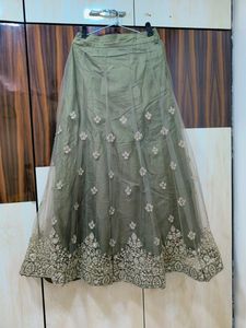 Heavy Party Wear Skirt With A Line Top N Dupatta