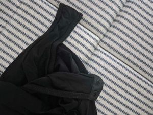 ZARA Chic One-Shoulder Asymmetrical Black Bodysuit