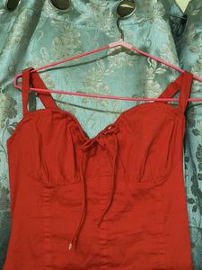 Red dress