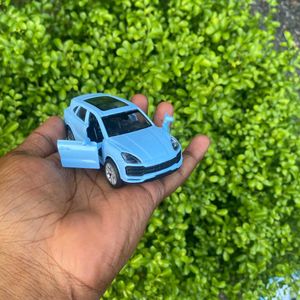 Blue Miniature SUV Toy Car