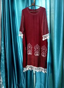 Soch Outlet Maroon Kurta
