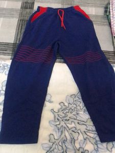 Casual Blue & Red Lounge Pajama