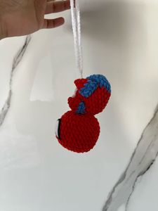 Handmade Spiderman Keychain