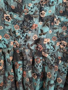 flower print women tops Full sleeves