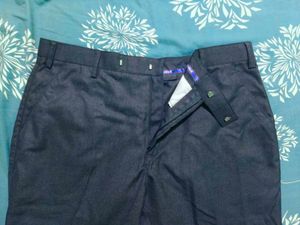 Classic Men's navy blue trousers
