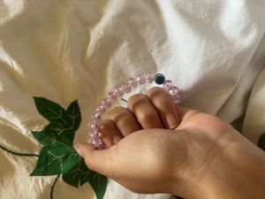 Crystal Pearl evil bracelet