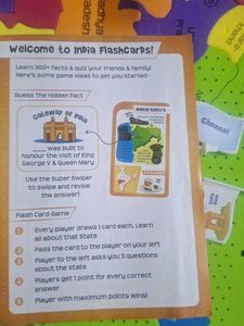 Mapology India Map Puzzle &amp; Flashcards