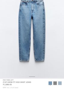 Zara Mom Fit Jeans - New