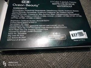 Ocean Beauty Lipstick Palette