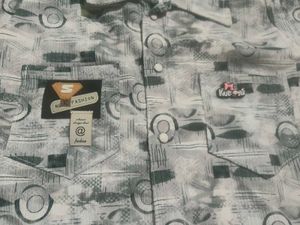 Cute Printed Shirt &amp; Shorts Set