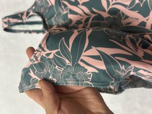 Floral Print Swimsuit with Padded Bust