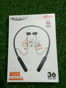 Rock Music Wireless Neckband Earbuds