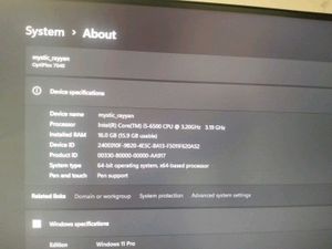 Dell OptiPlex Desktop Computer 512ssd