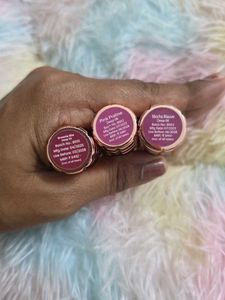 Rose Gold Textured Lipstick Set