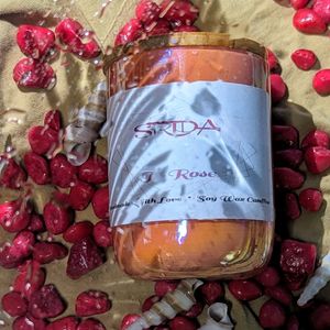 SRIDA T-Rose Soy Wax Candle