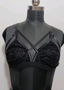 Large Size Net Designer Bra