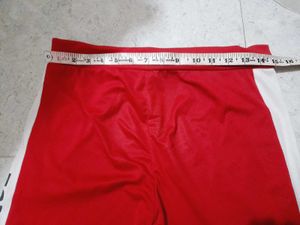 Red Sports T-shirt And Pant Set
