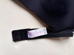 Black Strapless Bra