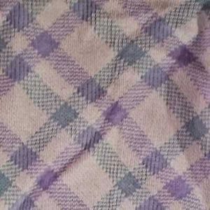 Cute Purple Argyle Cardigan