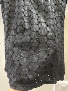 Promod Black Lace Top