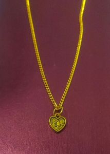 Chain Pendant And Earrings Set