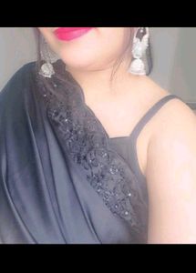 💚 Teej Offer Black Saree 💚