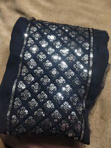 Sparkling Black Sequin Embellished lace