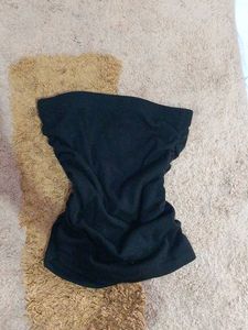 Black Bandeau Tube top