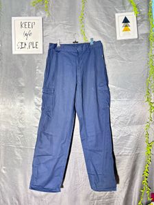 Men's Blue Cargo Pants