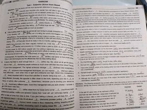 Class X English Module and Science, Math Q papers