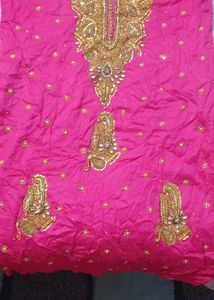 Embroidered Pink Kurti