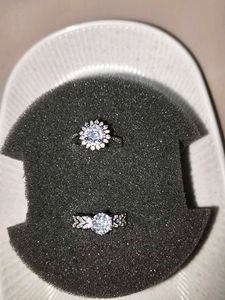 combo diamond ring